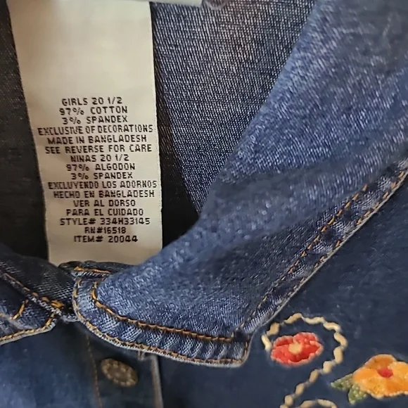 Blue Jean  dress - Picture 6 of 7